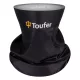 Fular tubular multifuncțional CHIMNEY TOUFER negru din material 95% poliester și 5% elastan, mărime universală
