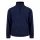 Pulover unisex din fleece polar albastru marin, calitate superioară și izolare termică excelentă, XXL