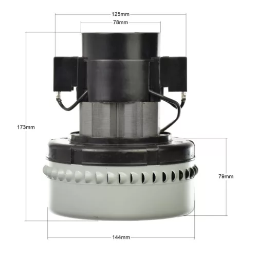 Motor de Aspirație 230V 1200W Compatibil ADIATEK - Numatic, Karcher, Wetrok, RCM