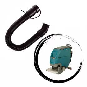   Țeavă de Scurgere Apă Murdară Koszos pentru TENNANT T300/A 300/T 300 E, Lungime Ajustabilă 600-1200mm, Diametru 38mm