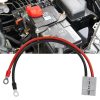 Conector Baterie 50A cu Cablu M8, 600V, 30cm, Plastic