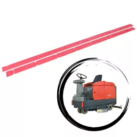   Set de Gume de Aspirare din Cauciuc Natural HAKO B 140 B 910, 1100mm, 1230mm, 1180mm