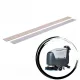 Set de Gume de Absorbție pentru Nilfisk SC500 / SC2000 / SCRUBTEC R 253 - Material Natural, Dimensiuni Precise