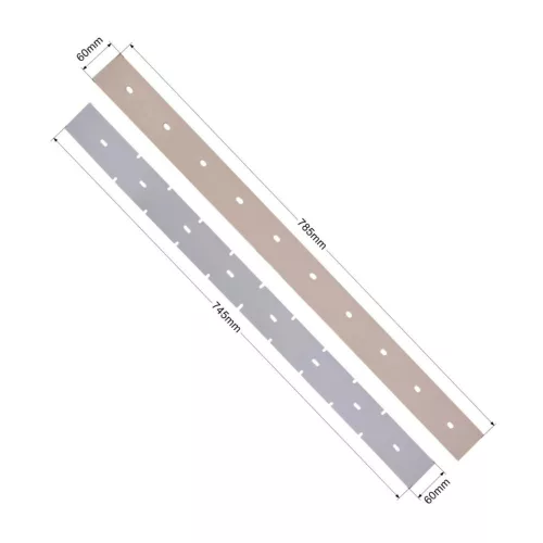 Set de Gume de Absorbție pentru Nilfisk SC500 / SC2000 / SCRUBTEC R 253 - Material Natural, Dimensiuni Precise
