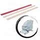 Set lamele aspirator din poliuretan pentru Comac Simpla 50 și Abila 42/50