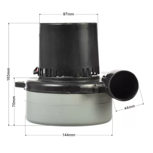 Motor de Aspirare 36V 520W COMAC TRIPLA - Motor Fără Perii, Compatibilitate Extinsă