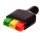 Capac Cablu Conector Baterie 45A din Material Plastic - Compatibil cu ANDERSON, SD, REMA
