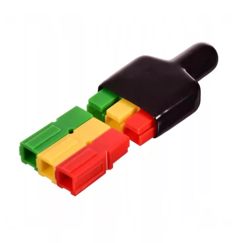 Capac Cablu Conector Baterie 45A din Material Plastic - Compatibil cu ANDERSON, SD, REMA