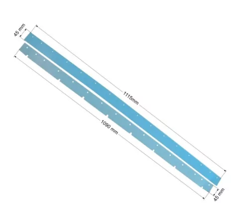 Set Lamele Racletă Numatic 665P din Poliuretan pentru Modele TT și TTB