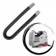 Conductă de Aspirație Apă Murdară Comac Optima 85B 90BS 100B, Lungime 1350mm, Diametru 38mm