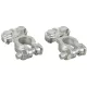 Conectori Baterie din Zinc 500A, Set 2 Bucăți, Compatibili cu Stâlpi Standard