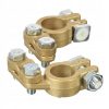 Conectori Universali din Alamă pentru Baterie 500A (Set de 2 bucăți, Compatibil cu Stâlpi de 17mm+ și 19mm-, Diametru Maxim Fir Conector 8mm, Interval de Temperatură de Funcționare -40°C până la +90°C)