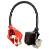 Cablu Conector Baterie 45 cm 600A din Zinc și Cupru, Compatibil cu Standardul Uniunii Europene