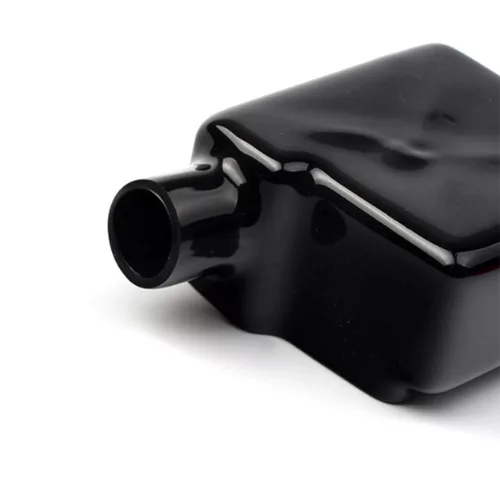 Capac Conector Baterie din Cauciuc Polipropilenic, 55x55x30 mm, pentru Șuruburi Unghiulare