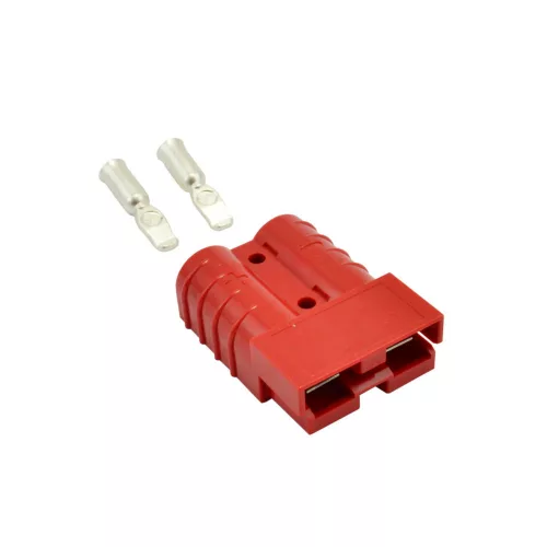 Dop/Conector Baterie Tip Vechi 175A, Culoare Roșie, Material Plastic, Compatibil cu Baterii și Redresoare