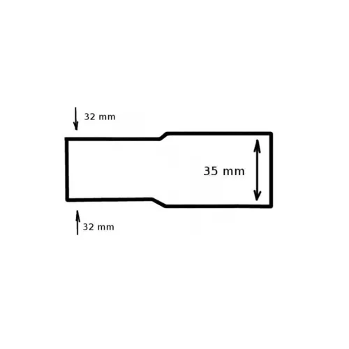 Adaptor Furtun Flexibil DN32-DN35 pentru Aspiratoare Karcher, Zelmer, Electrolux