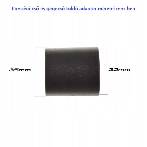 Adaptor de Reducție pentru Aspirator Diametru Nominal 35 mm - Diametru Nominal 32 mm, Compatibil cu Karcher și Electrolux