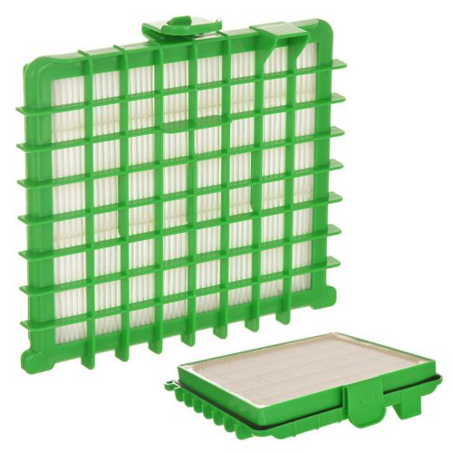 Filtru HEPA Antialergic pentru Aspirator Rowenta, Model PL-MA-044, Dimensiuni 152mm x 137mm x 20mm, Material Plastic și Celuloză