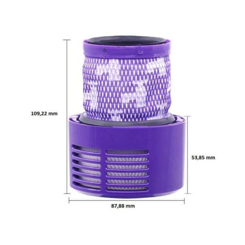 Filtru HEPA Compatibil Dyson V10, Lavabil, Cod 969082-01