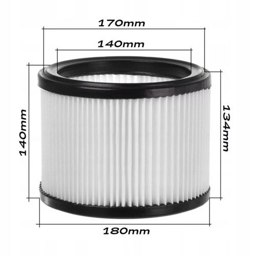 Filtru Poliester Reutilizabil pentru Aspiratoare - Compatibilitate Extinsă, Dimensiuni Precise