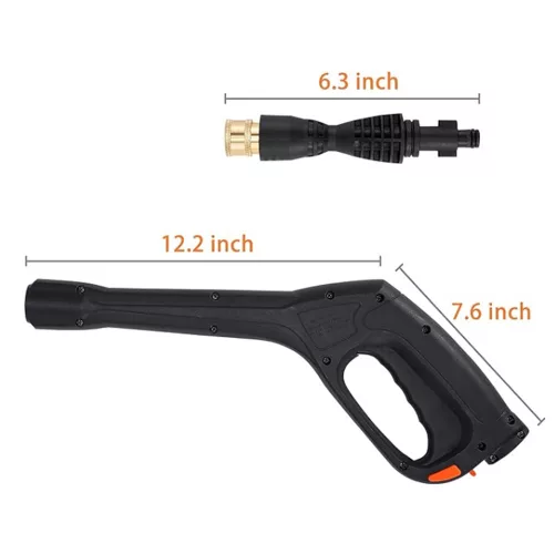 Pistol și Lance de Înaltă Presiune 140 BAR Compatibil Bosch pentru Spălătoare de Înaltă Presiune
