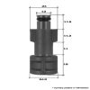 Pistol de Presiune Înaltă 160 BAR M22 Compatibil cu Bosch/Faip/Mașină de Spălat cu Presiune
