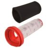 Set Filtre HEPA și Spumă Lavabilă pentru Aspiratoare Bosch, Dimensiuni 12,8 x 7,5 cm, Compatibilitate Extinsă
