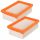 Pachet Filtre de Aer (2 bucăți) Compatibil cu Aspiratoare Karcher WD4, WD5, WD6 - Înlocuire Cod 2.863-005