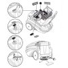 Set Filtre PL-MA-105 pentru Aspiratoare Thomas Twin, Include Filtru HEPA, Filtru Motor și 3 Filtre Spumă