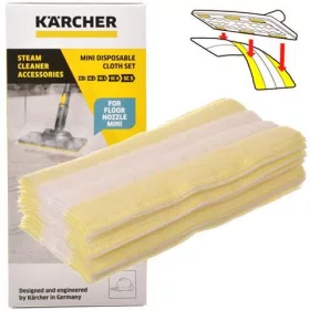   Set 15 Lavete de Unică Folosință pentru Curățare cu Abur Kärcher SC 1, SC 2, SC 3, SC 4, SC 5 EasyFix