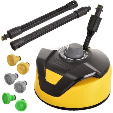 Cap de Curățare Original T-racer Karcher T5 pentru Pavaje, Compatibil cu Karcher K2 K3, 180 bar, 60°C