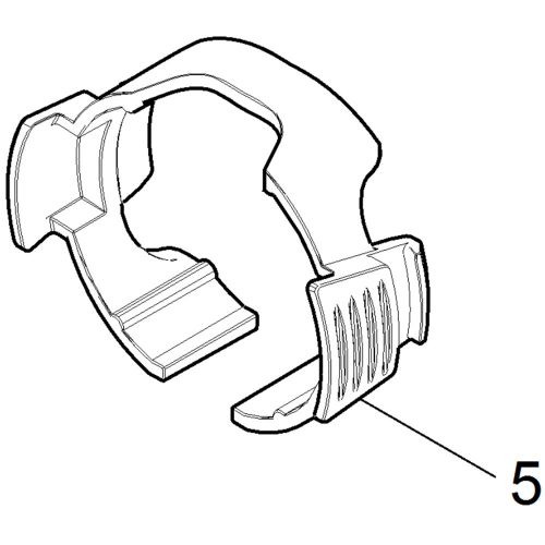 Colier de Fixare pentru Furtunuri la Aspiratoare Karcher Seria NT și T (5.031-140.0)