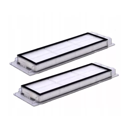 Set Perii Microfibră pentru Aspirator Robot Xiaomi Mi Roborock S50 S51 S55 - 4x Perii Laterale, 1x Cilindru Cauciuc/Păr, 2x Filtre, 1x Instrument de Curățare
