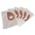 Set 5 Sacii de Praf Sintetici pentru Aspiratoare Nilfisk Buddy II 12L și 18L