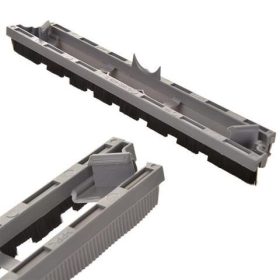   Set Perie și Bandă Cauciuc pentru Cap de Pardoseală Compatibil cu Aspiratoare Karcher WD3 și WD2 Premium