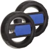 Set 2 Roți pentru Aspiratoare Nilfisk Buddy II și Multi II, Diametru 140mm, Diametru Exterior Fixare 35mm, Lungime Ax Fixare 76mm