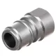 Adaptor din Oțel Inoxidabil cu Cuplare Rapidă 3/8" Compatibil cu Spălătoare Nilfisk Alto, Wap, Ehrle