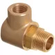 Conector Rotativ din Alamă 3/8" Femelă - 1/2" Mascul, pentru Tamburi 15 metri/30 metri