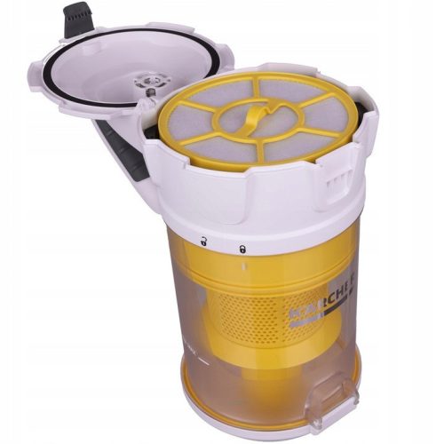 Rezervor Complet Alb pentru Aspirator Karcher VC 3, Accesoriu Original, Toate Componentele și Filtrele Incluse (9.754-065.0)