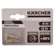 Duza de Putere Karcher Blocare Ușoară 25°, Dimensiune 040, Oțel Inoxidabil