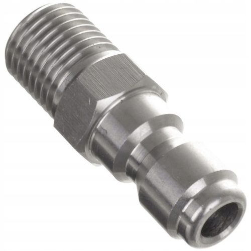 Conector Rapid din Oțel Inoxidabil 1/4" cu Filet Exterior pentru Spălătoare cu Presiune pe Benzină