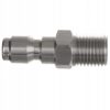 Conector Rapid din Oțel Inoxidabil 1/4" cu Filet Exterior pentru Spălătoare cu Presiune pe Benzină