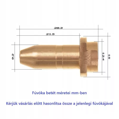 Duza de Înaltă Presiune Karcher Vario, Compatibilă K2-K5, Dimensiune 030, Material Cupru