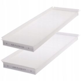   Set de filtre clasa de filtrare F7 (EU7) + G4 (EU4) compatibil cu Zehnder ComfoAir Q350/Q450/Q600 și AERIS Next