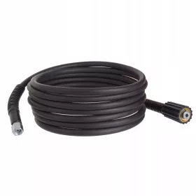   Furtun de Înaltă Presiune din Nailon 20 Metri, DN6, 200 Bari – Compatibil cu Spălătoare Karcher Seria K2-K7, Conectori Filetați M22 și M14