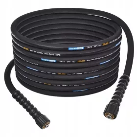  10 Metri Premium Furtun de Înaltă Presiune Rezistent la Căldură pentru Spălătoare Karcher HD, HDS și Kranzle, Conexiune M22 - M22, DN10, 250 Bar, 155°C