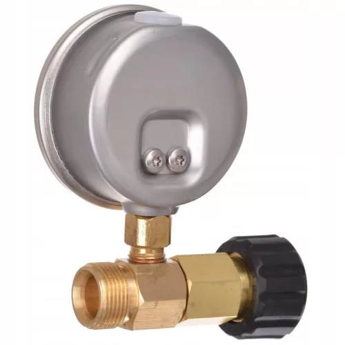 Manometru Extern pentru Aparate de Spălat cu Presiune Karcher K2-K7, HD și HDS, cu Filet M22, Până la 400 Bar