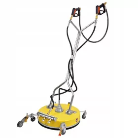  Cap T-Racer Profesional 51 cm Galben Multi-Trotuar 4 în 1, Conector Interior Filetat 9,5 mm pentru NILFISK ALTO POSEIDON NEPTUNE MC MH - Dimensiune Duza: 050