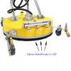 Cap T-Racer Profesional 51 cm Galben Multi-Trotuar 4 în 1, Conector Interior Filetat 9,5 mm pentru NILFISK ALTO POSEIDON NEPTUNE MC MH - Dimensiune Duza: 050