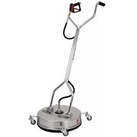   Perie de Curățare T-Racer 21" Oțel Inoxidabil cu Trei Brațe - 350 Bar, Conexiune Internă 3/8"F, pentru Curățarea Betonului și Pavajelor